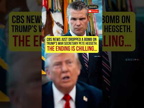 CBS News just DROPPED a BOMB on Hegseth! 🚨