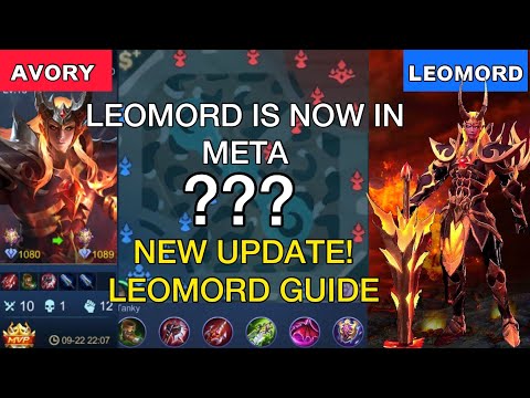 🐎 LEOMORD META?!? New Update Guide. [Top Global Leomord] Avory - Mobile Legends