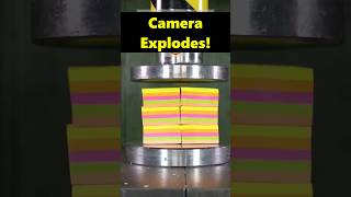 Download lagu 💥100 Ton Hydraulic Press vs Stack of Paper #satisfying mp3