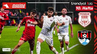 Pendikspor - Vanspor | 10. Hafta Maç ÖZETİ | Trendyol 1. Lig - 2026/27