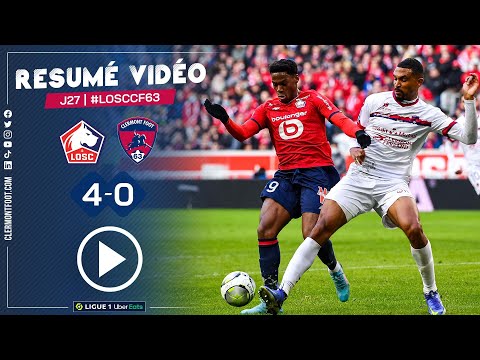 LOSC Olympique Sporting Club Lille 4-0 Clermont Fo...