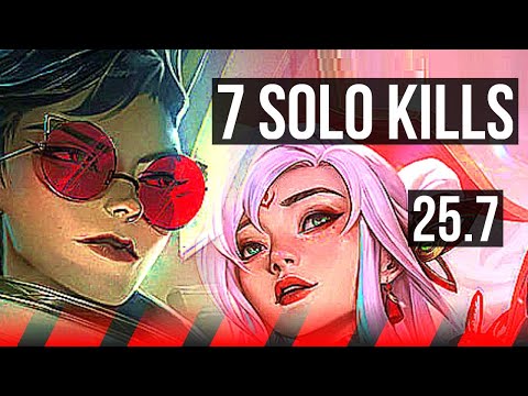 VAYNE vs IRELIA (TOP) | 7 solo kills | EUW Master | 25.7