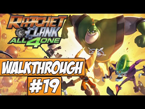 Ratchet And Clank: All 4 One Walkthrough Ep.19 w/Angel & Dylan - Boar Galor!