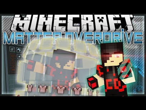 Minecraft: Mod Showcase - Matter Overdrive [ BECOME AN ANDROID AND.. SCIENCE ]