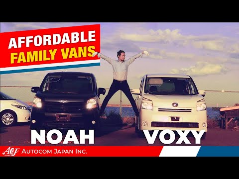 Toyota Noah and Toyota Voxy | affordable Japanese Family Vans review
