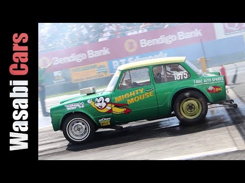 Thumbnail for Gasser Drag Racer and Driver Interview: 1960's Toyota 700 / Publica by Toyota Publica