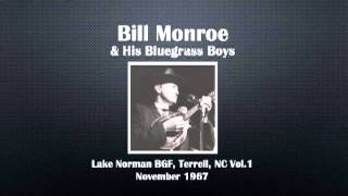 【CGUBA301】 Bill Monroe &amp; His Bluegrass Boys November 1968 Vol.1 (The year modified)