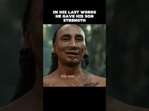 In his last words he gave his son strength! #Apocalypto #Movie