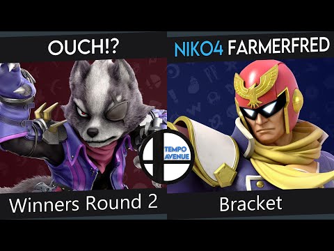 Tempo Revival 58 - Ouch!? (Wolf) Vs. Niko4 | Farmer Fred (Captain Falcon) - WR2 - Smash Ultimate