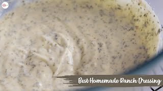 Chili's Ranch Dressing Recipe For Salads | TheFoodXP