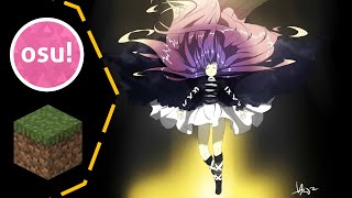 [閒聊] 嘗試用Minecraft還原osu譜面