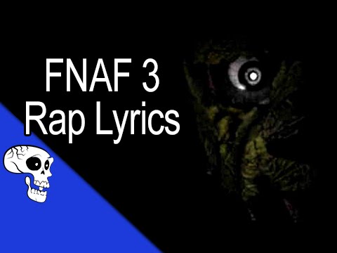 Five Nights at Freddy's 3 Rap LYRIC VIDEO by JT Music - "Another Five Nights"