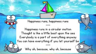 Music: Happiness Runs, Vocal Music Education, Children Singing Choir Songs, Elementary School KIDS!