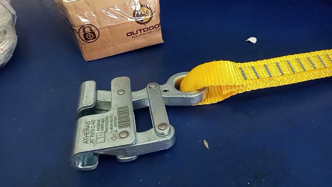 elevador caseiro / trava quedas parte 1.