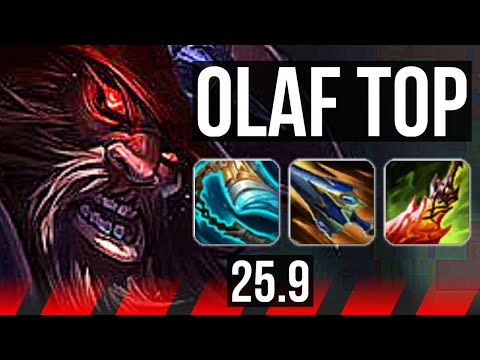 OLAF vs TRUNDLE (TOP) | 8/3/8 | EUW Diamond | 25.9