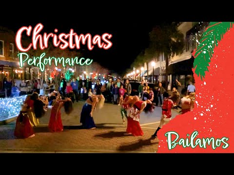 Christmas Belly Dance Performance to Bailamos