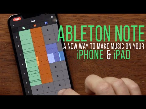 Ableton NOTE: A New Way to MAKE MUSIC on Your iPhone or iPad