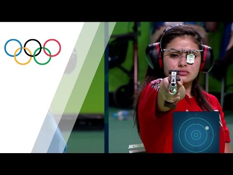 China's Zhang wins gold in Women's 10m Air Pistol