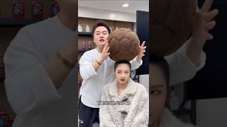 Download lagu Caught Up in World Cup Fever, She Actually Got This Hairstyle! 😂 #shorts #shortvideo #viral mp3