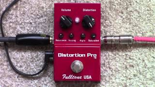 Fulltone Distortion Pro Effects Pedal - What To Know & Where To