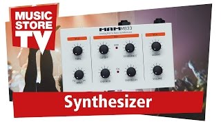 Video thumbnail for MAM MB33 Analog Retro Bass Synthesizer Test / Sound / Demo by MusicStoreTV