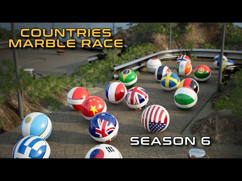 COUNTRIES MARBLE RACE - SEASON 6