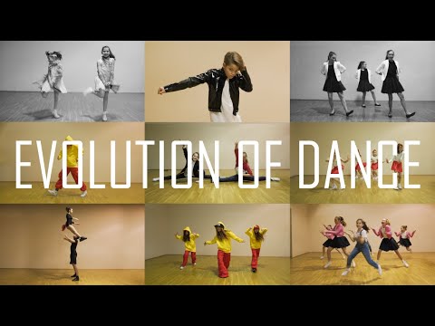 Evolution of Dance - kids edition | Plesno Mesto