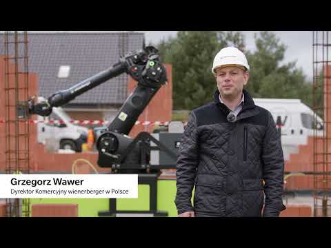 Budowa przyszłości - Robot murujący WLTR na pierwszej budowie w Polsce – Koronowo