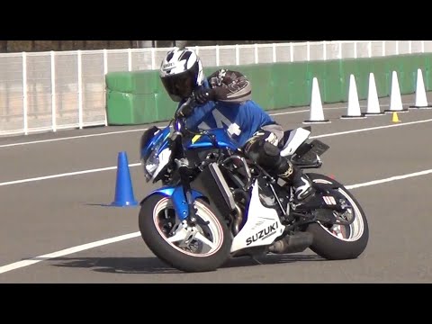 20221211 B14 しょこら！選手 GSX R600 1h TRY GYMKHANA CUP Rd4