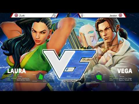 WinnerStaysOn SFV Winners Semi - Zurk (Laura) vs Jester Power (Vega) 21/05/2017