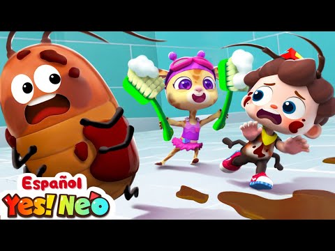 La Cucaracha | Canción de Baño | Yes! Neo | Canciones Infantiles | BabyBus en Español