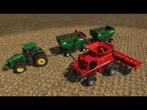 Elkader IA EP#23 | Harvest | FS19 Timelapse | Farming Simulator 19 Timelapse