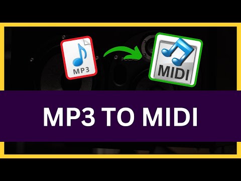 How to Convert MP3 to Midi Online