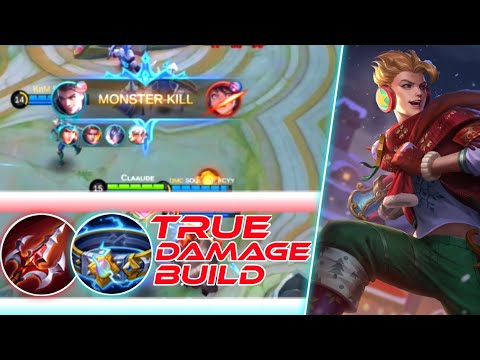 Claude Hyper With True Damage Build - Mobile Legends