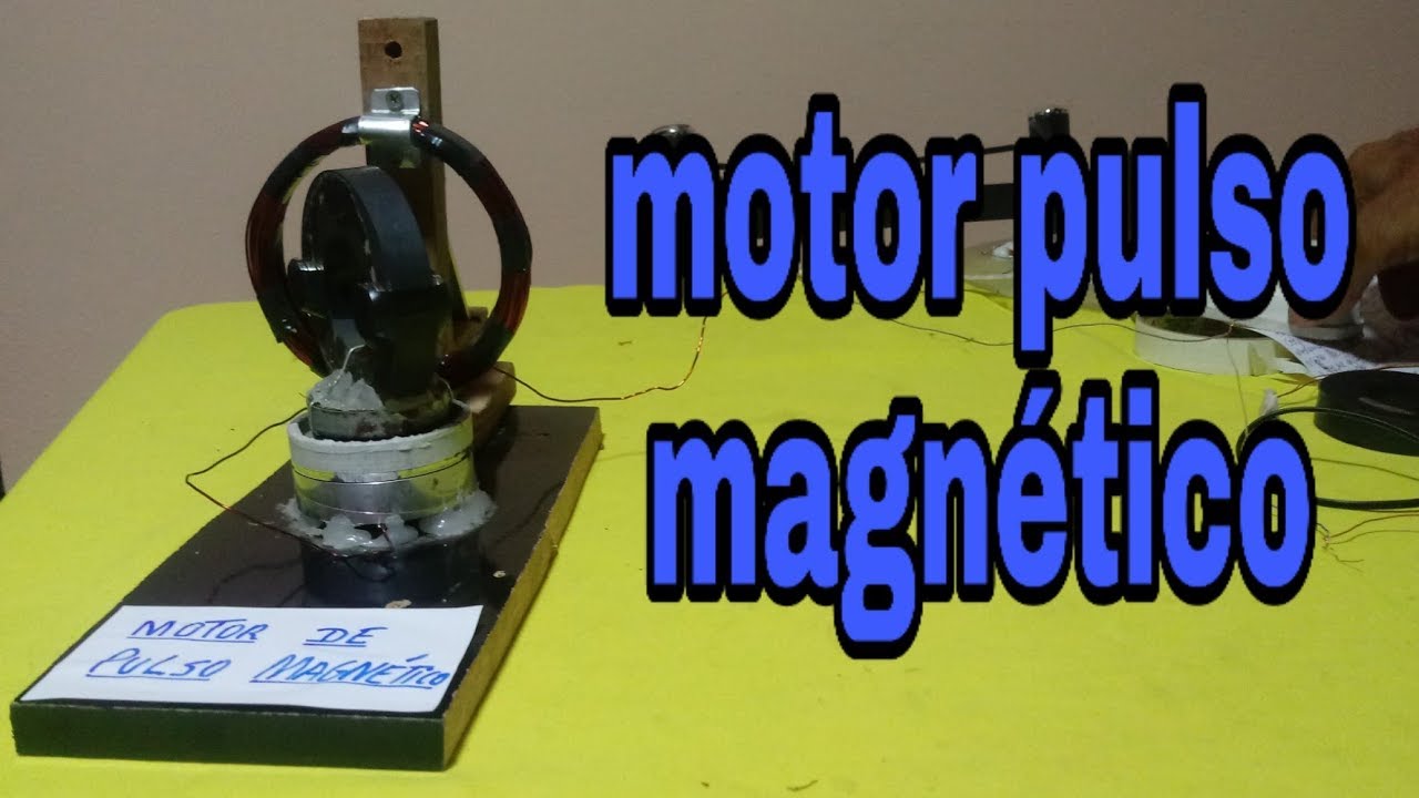 Como fazer um motor de pulso magnético!!