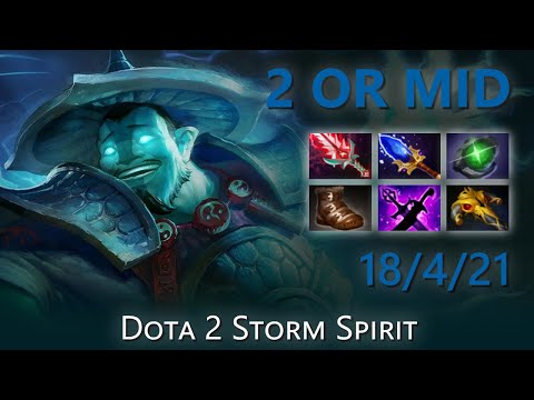 [Top 64 OpenDota Storm Spirit] "2 OR MID" 18/4/21 | Dota 2 Storm Spirit highlights