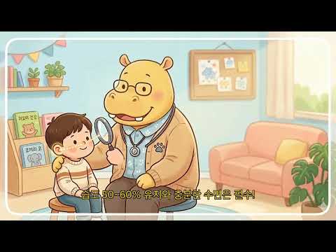 낫자마자 또 콧물? 감기를 달고 사는 아이들의 진짜 원인