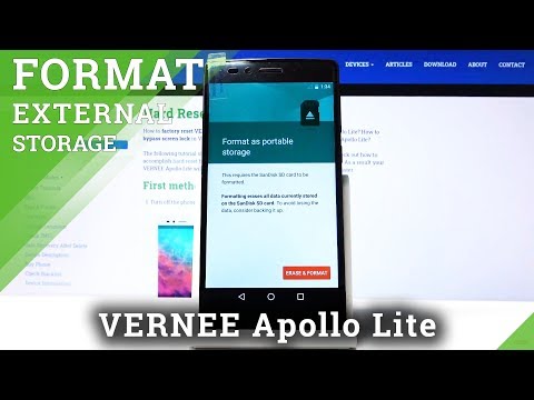 How to Format SD Card in Vernee Apollo Lite – Fix Memory Card