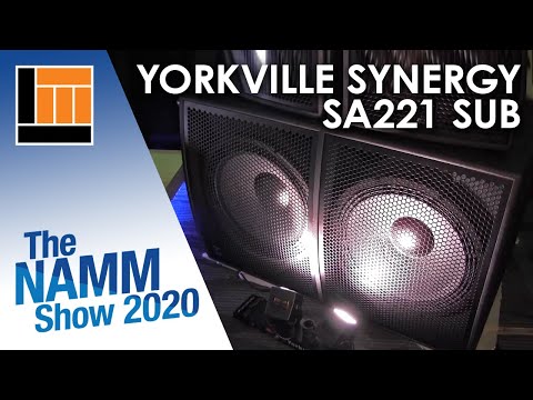 L&M @ NAMM 2020: Yorkville Synergy SA221 Subwoofer