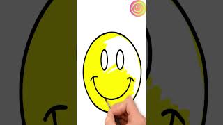 Drawing a SMILEY FACE for KIDS in 2024 - EASY TUTORIAL