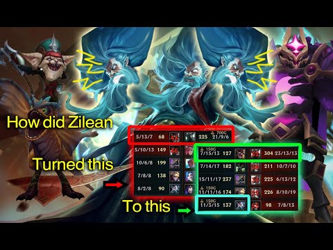 This is why Zilean support carry is possible and is game cahanger!!!