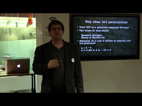 Popcount as an Example Of Microbenchmarking in C - Bart Massey