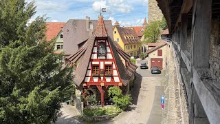 ライブ中継!ローテンブルク (Rothenburg ob der Tauber) ロマンチック街道シー