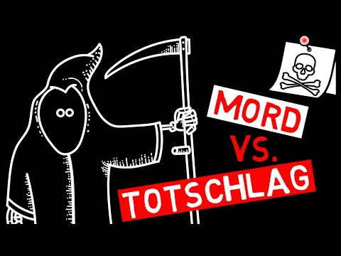 Mord oder Totschlag: Was ist der Unterschied?