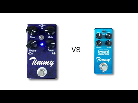 Original Timmy vs MXR Timmy Overdrive