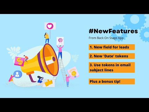 #NewFeatures from Back On Stage app - Vol. 1, Feb 1 2023