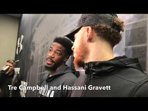 Hassani Gravett, Tre Campbell talk bracketology, Mississippi State