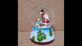 I wish you a Mary Christmas Oficial Tune Santa Ball Misic Box