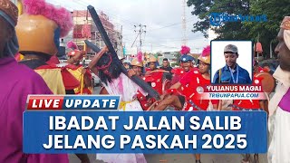 Perayaan Paskah 2025, 2 Gereja di Kota Jayapura Mengadakan Aksi Jalan Salib yang Penuh dengan Makna
