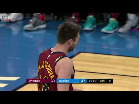 Kevin Love Full Play vs Oklahoma City Thunder | 02/05/20 | Smart Highlights
